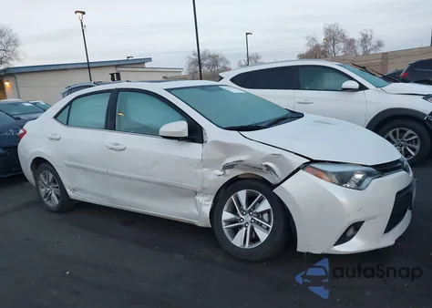 2014 Toyota Corolla Le Eco Premium z USA, uszkodzony, nr VIN 5YFBPRHE6EP023692